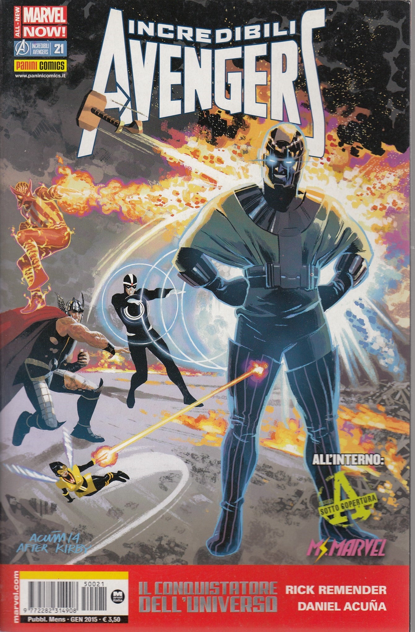 Gli incredibili Avengers - Panini - Fascia 1/51 - Scegli il numero - D26