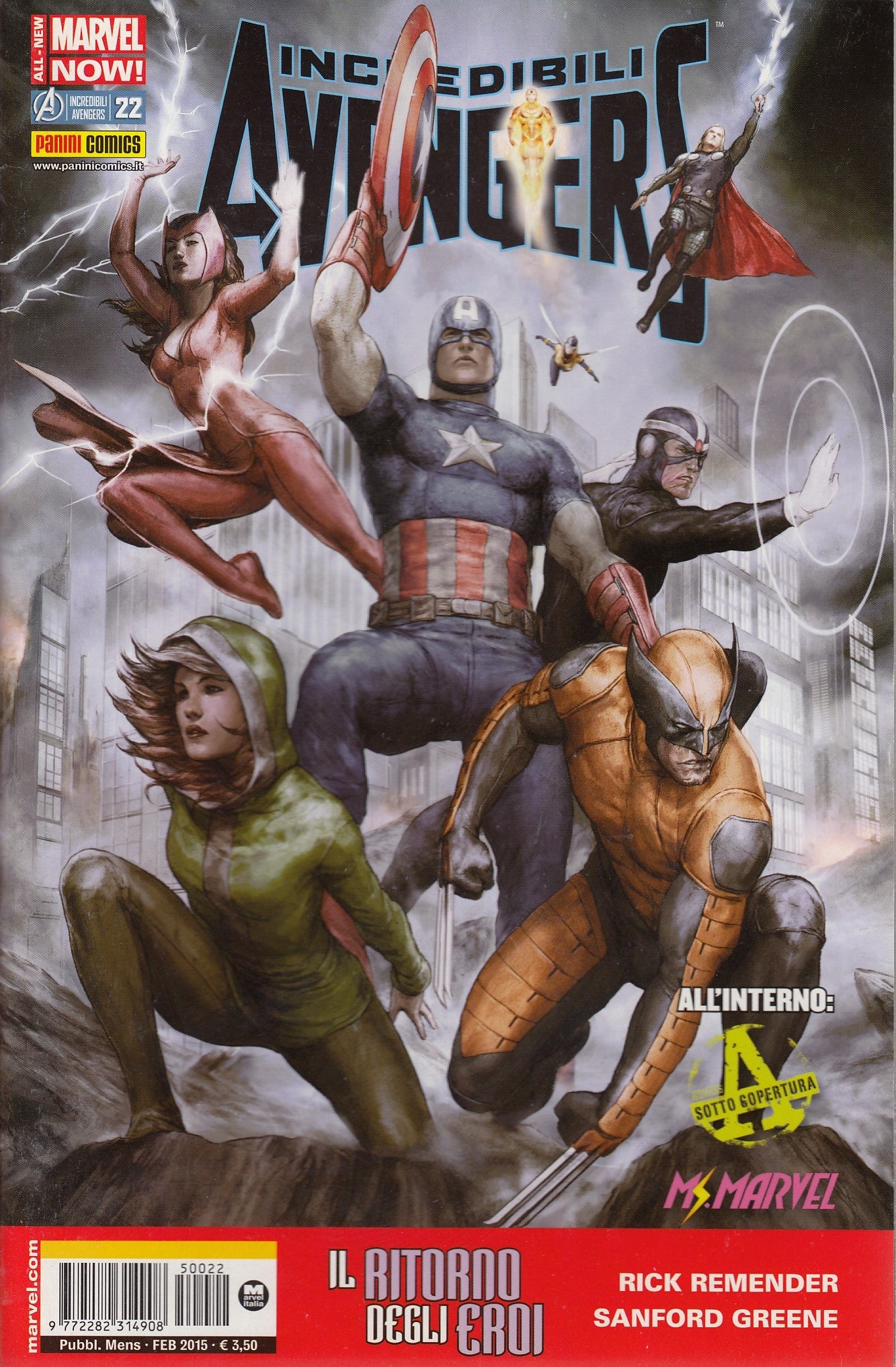 Gli incredibili Avengers - Panini - Fascia 1/51 - Scegli il numero - D26