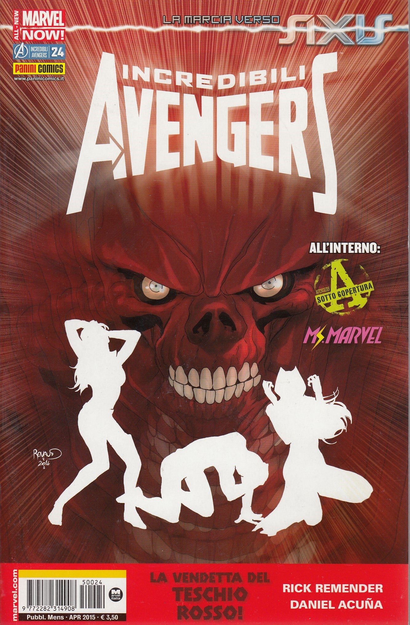 Gli incredibili Avengers - Panini - Fascia 1/51 - Scegli il numero - D26