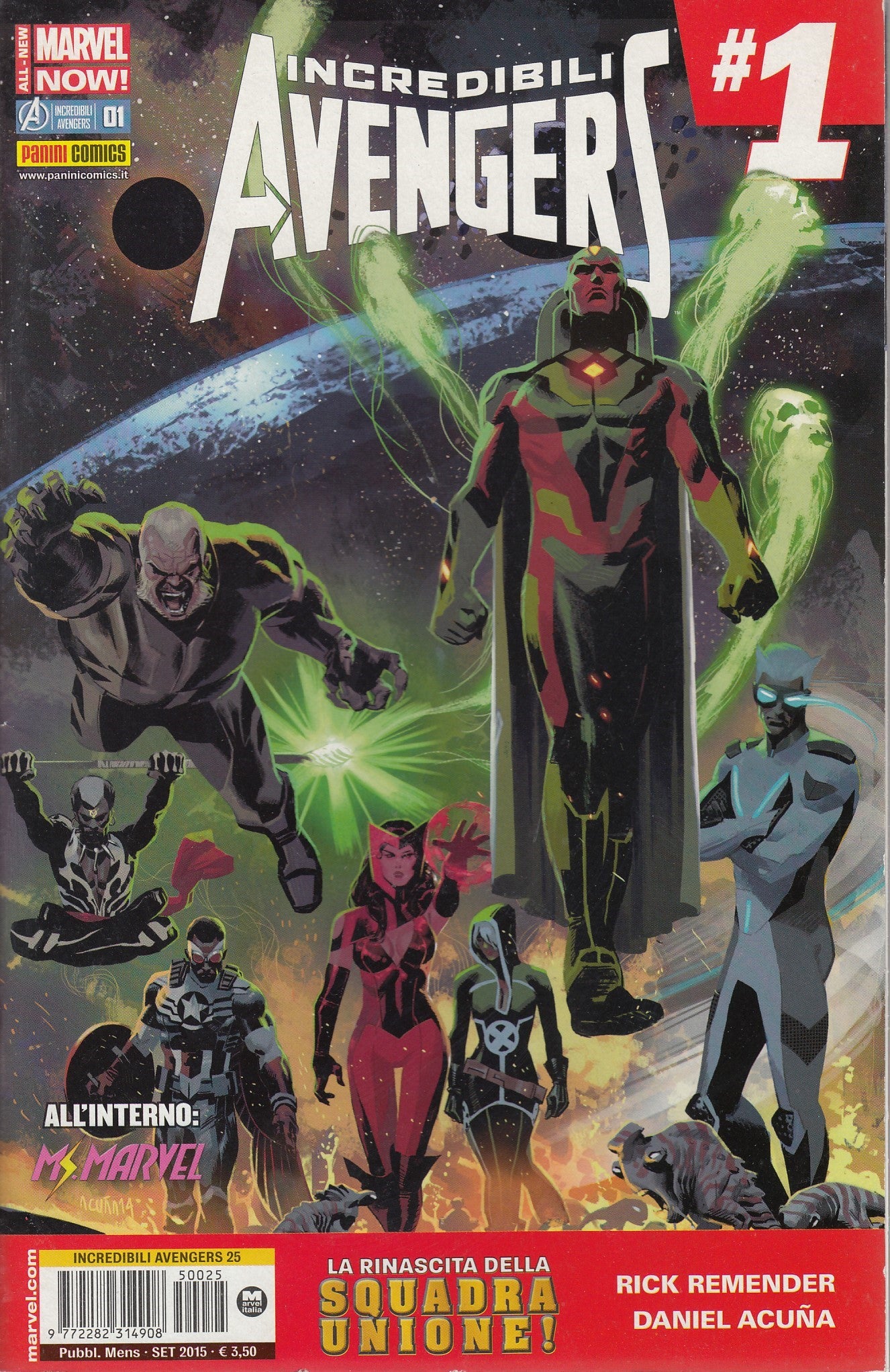 Gli incredibili Avengers - Panini - Fascia 1/51 - Scegli il numero - D26