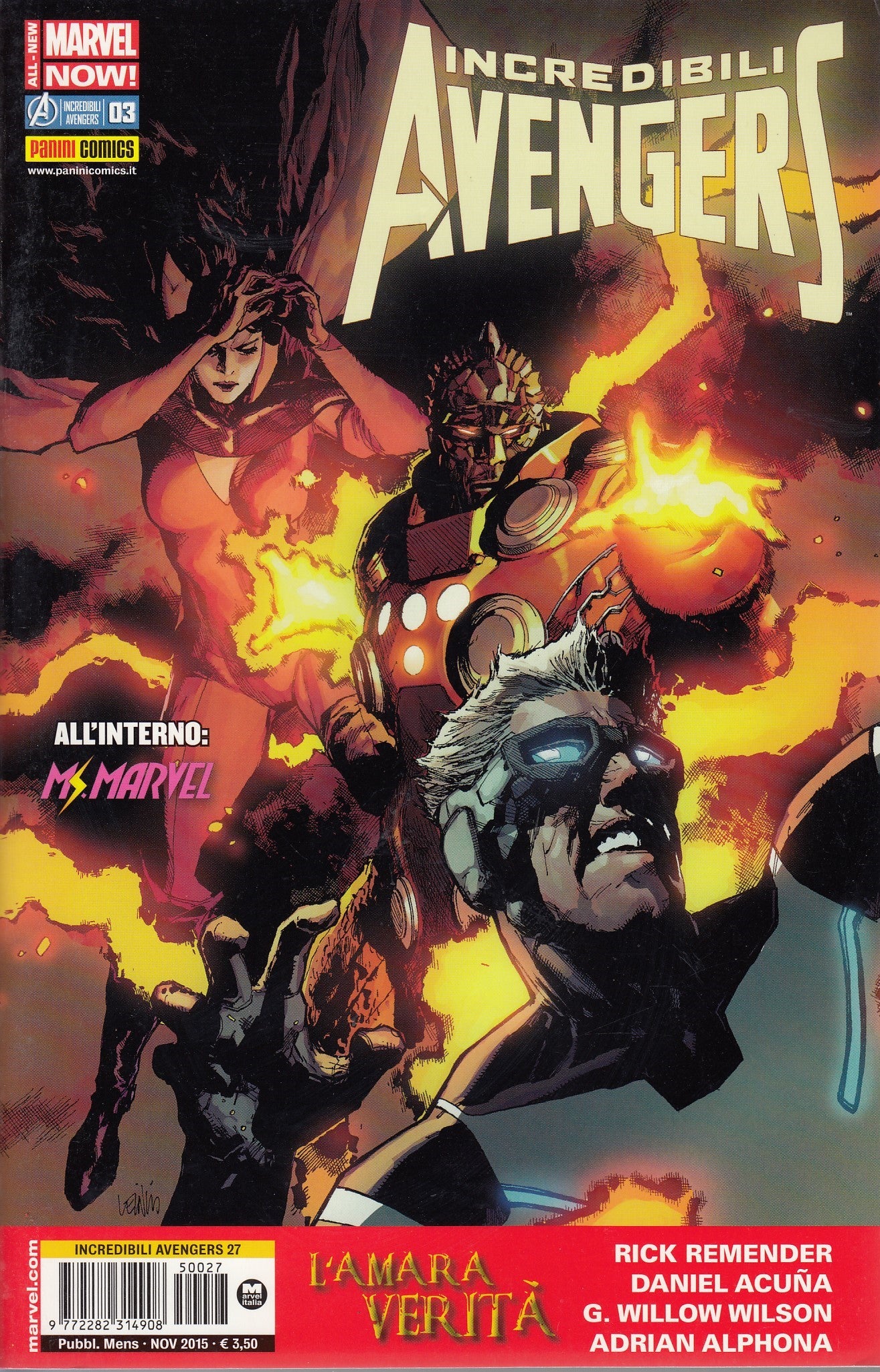 Gli incredibili Avengers - Panini - Fascia 1/51 - Scegli il numero - D26