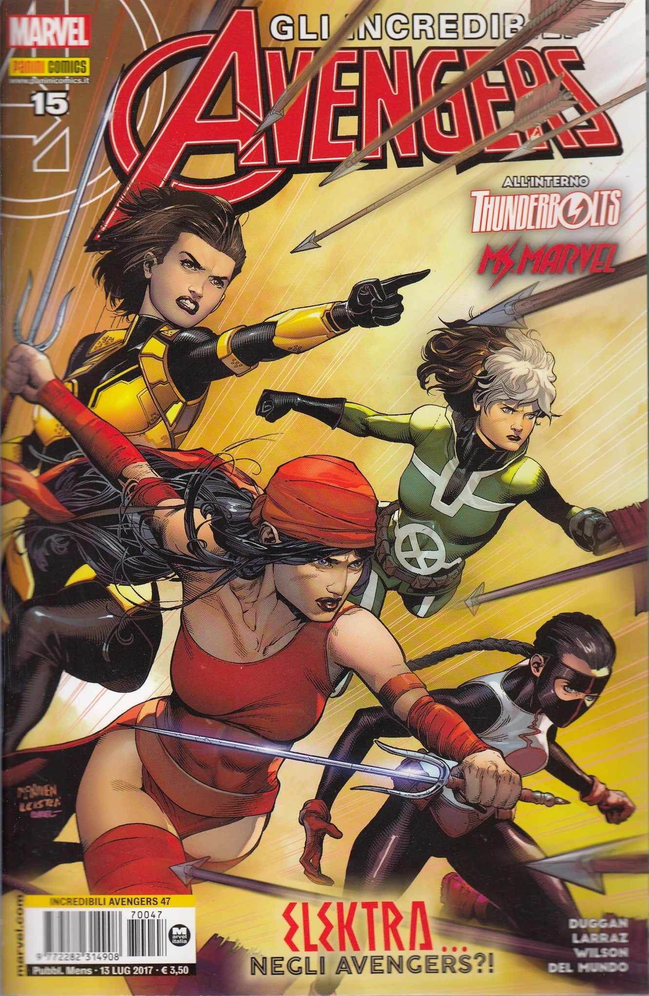 Gli incredibili Avengers - Panini - Fascia 1/51 - Scegli il numero - D26