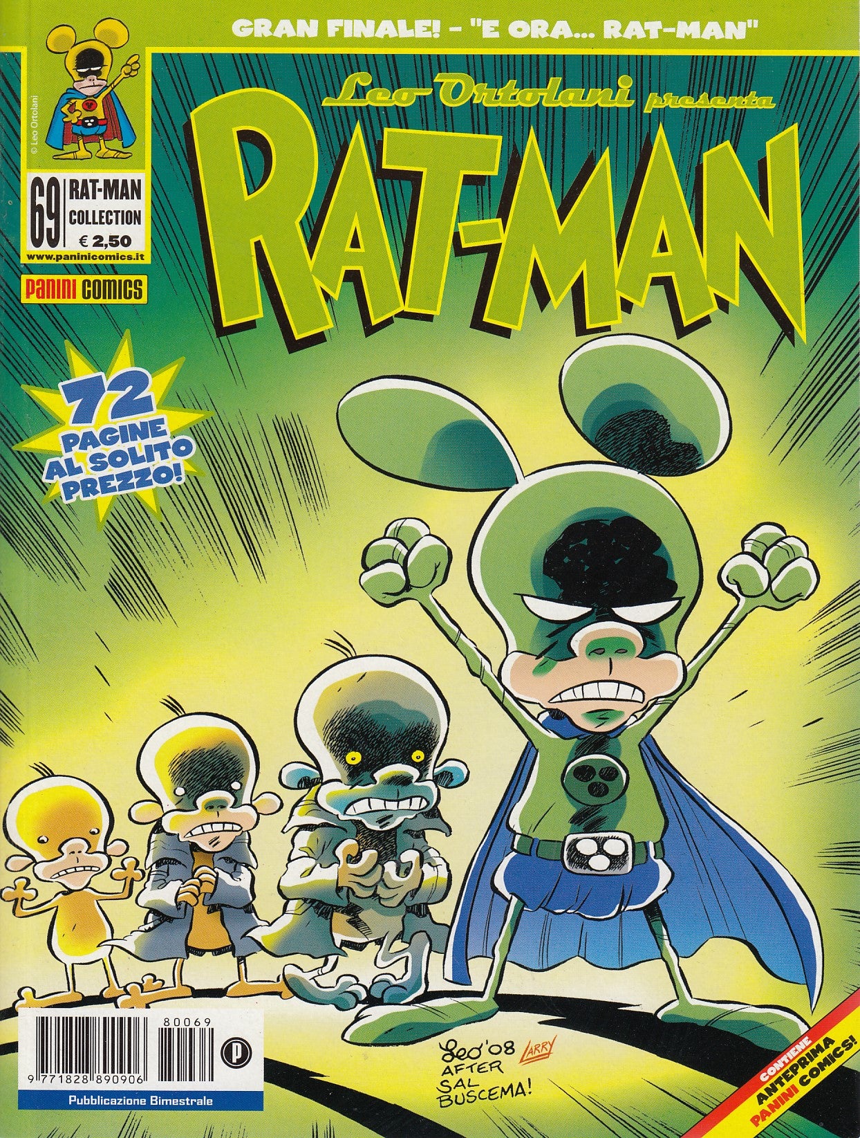 Rat-Man Collection - Leo Ortolani - Panini - Scegli il numero - V26