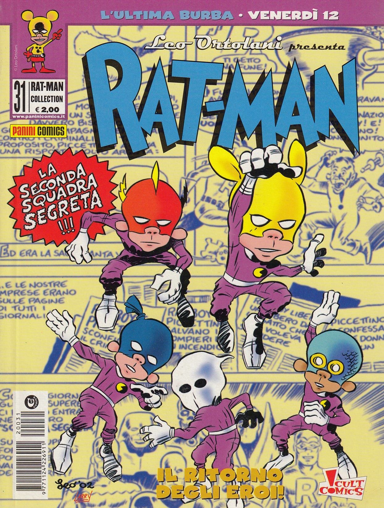 Rat-Man Collection - Leo Ortolani - Panini - Scegli il numero - V26