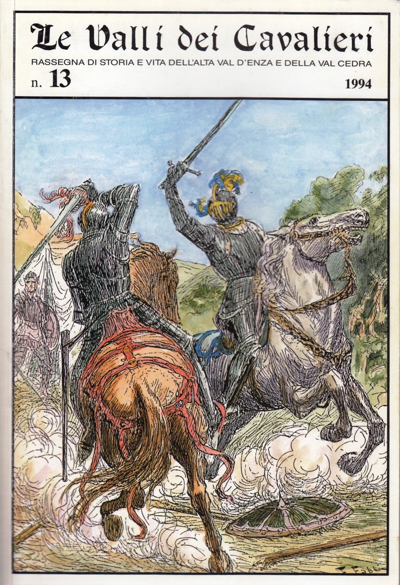 Le Valli dei Cavalieri n.13 Val d'Enza Val Cedra - Guglielmo Capacchi - ZFS207