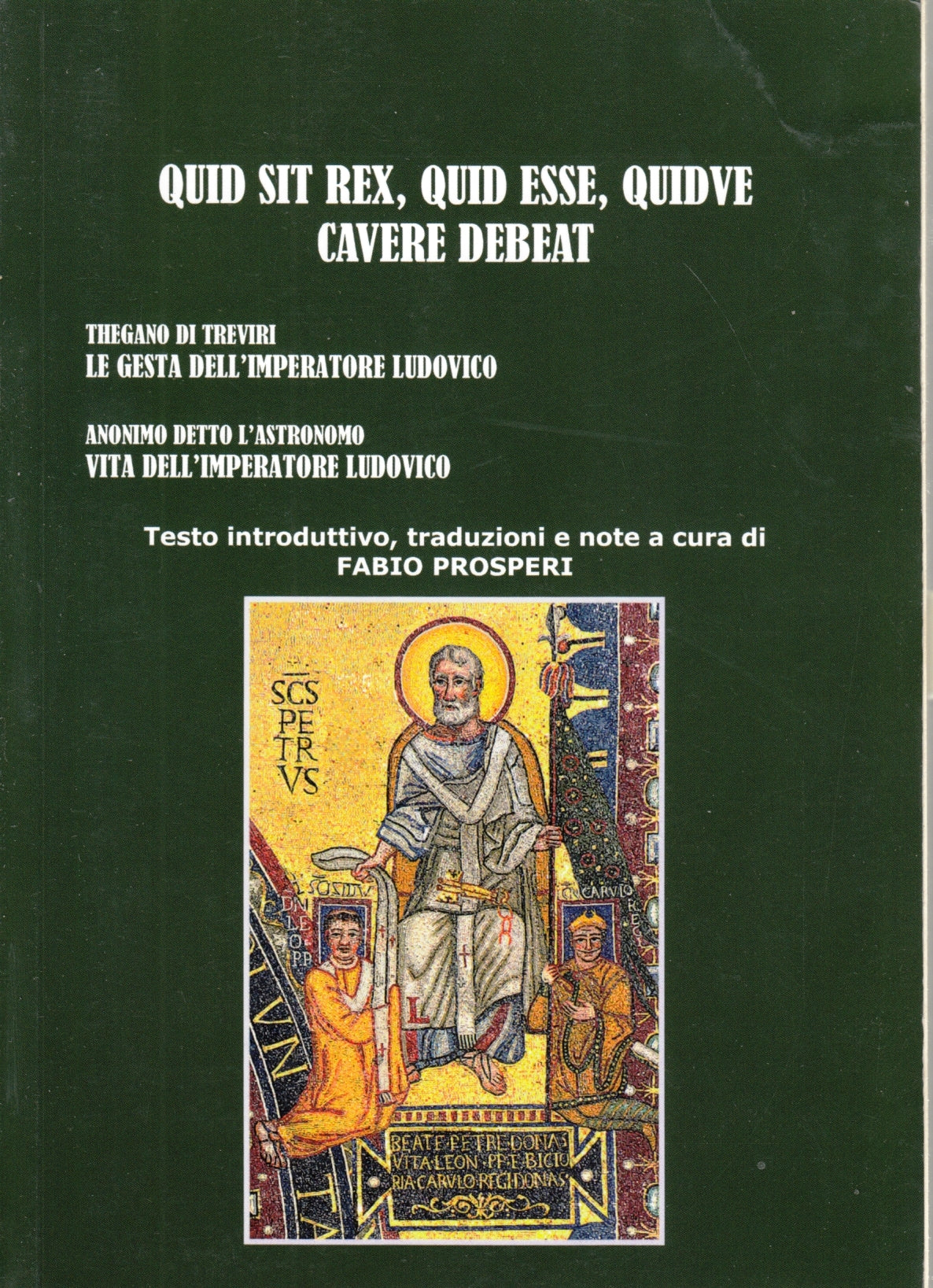 Quid Sit Rex Quid Esse Quidve Cavere Debeat - Thegano di Treviri - ZFS37