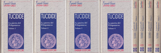 Guerra Peloponneso 1/4 - Tucidide - Fabbri Grandi classici latini greci - ZFS38