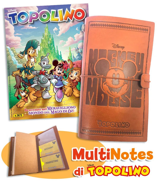 Topolino n.3673 + multinotes di Topolino - Panini - G26