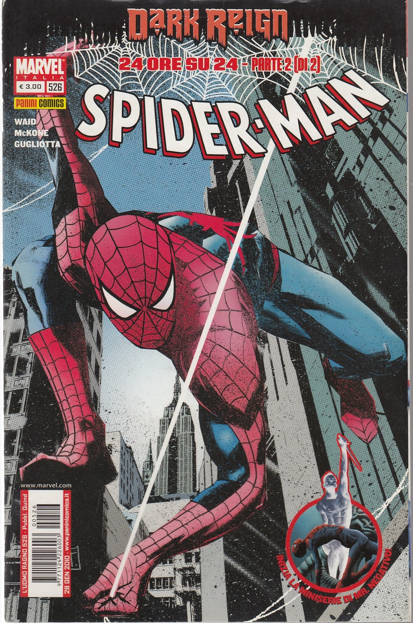 L'uomo ragno Spider-man- Fascia 523/599- spillato- Panini- scegli il numero- C26