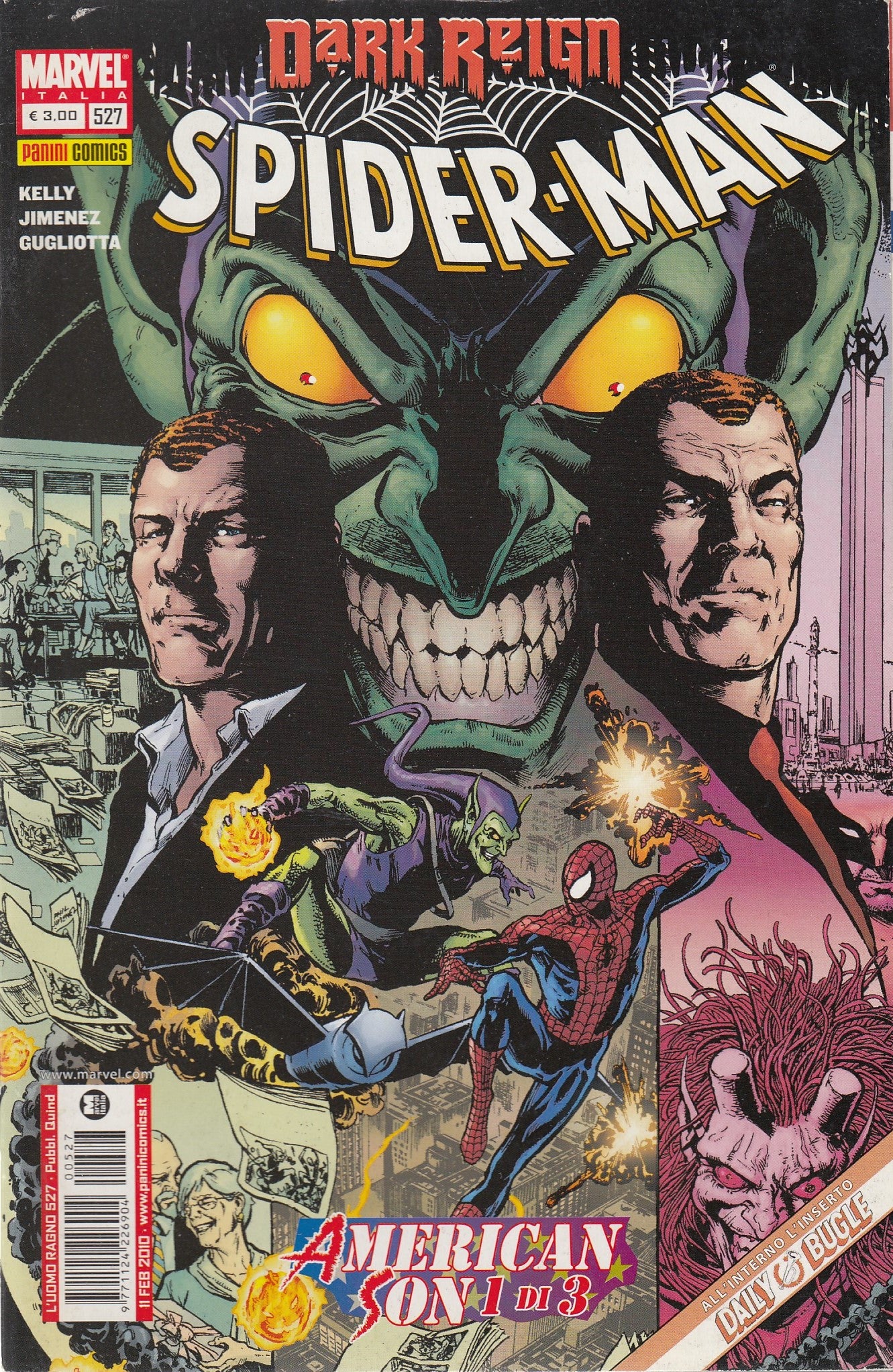 L'uomo ragno Spider-man- Fascia 523/599- spillato- Panini- scegli il numero- C26