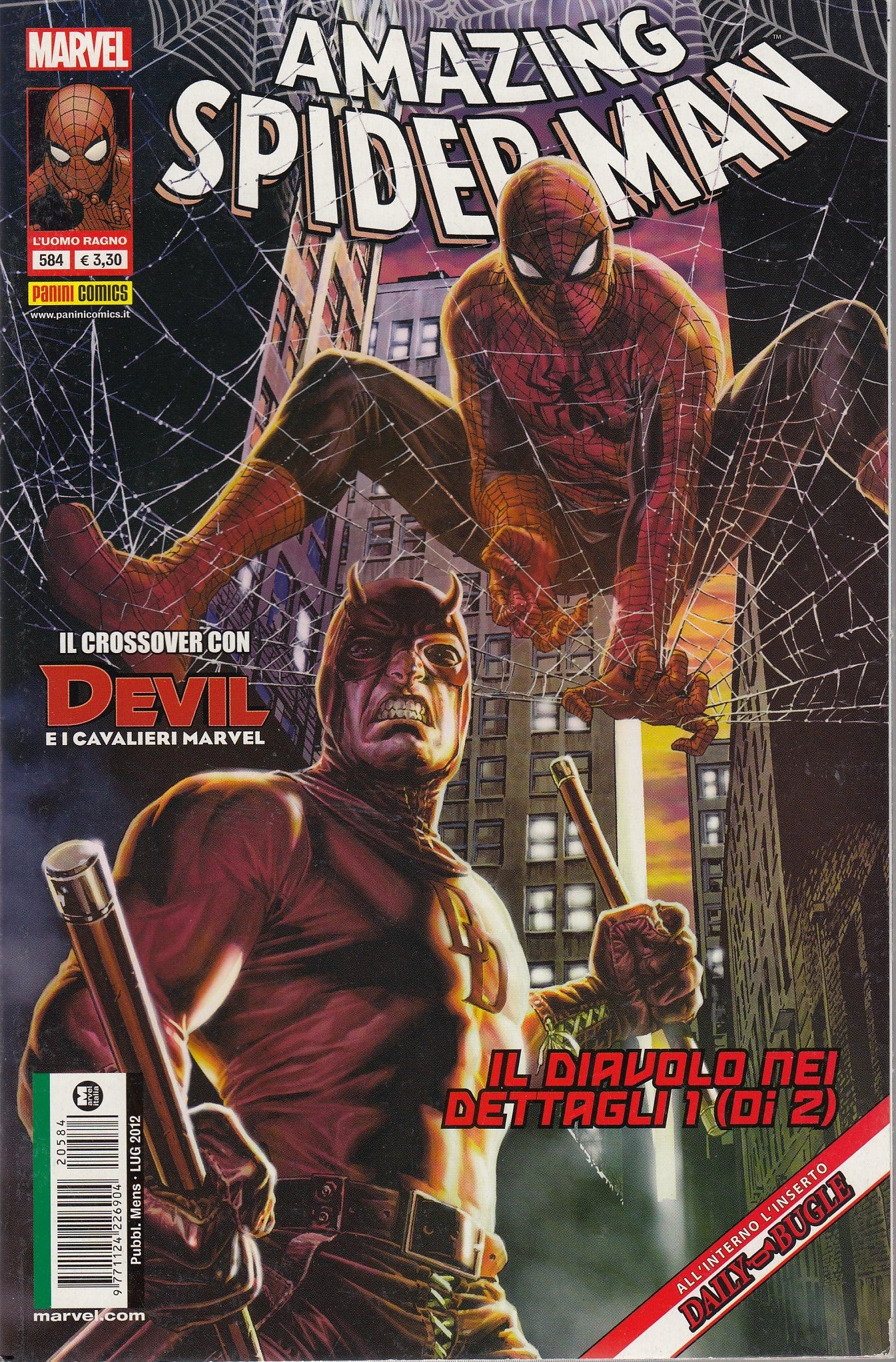 L'uomo ragno Spider-man- Fascia 523/599- spillato- Panini- scegli il numero- C26