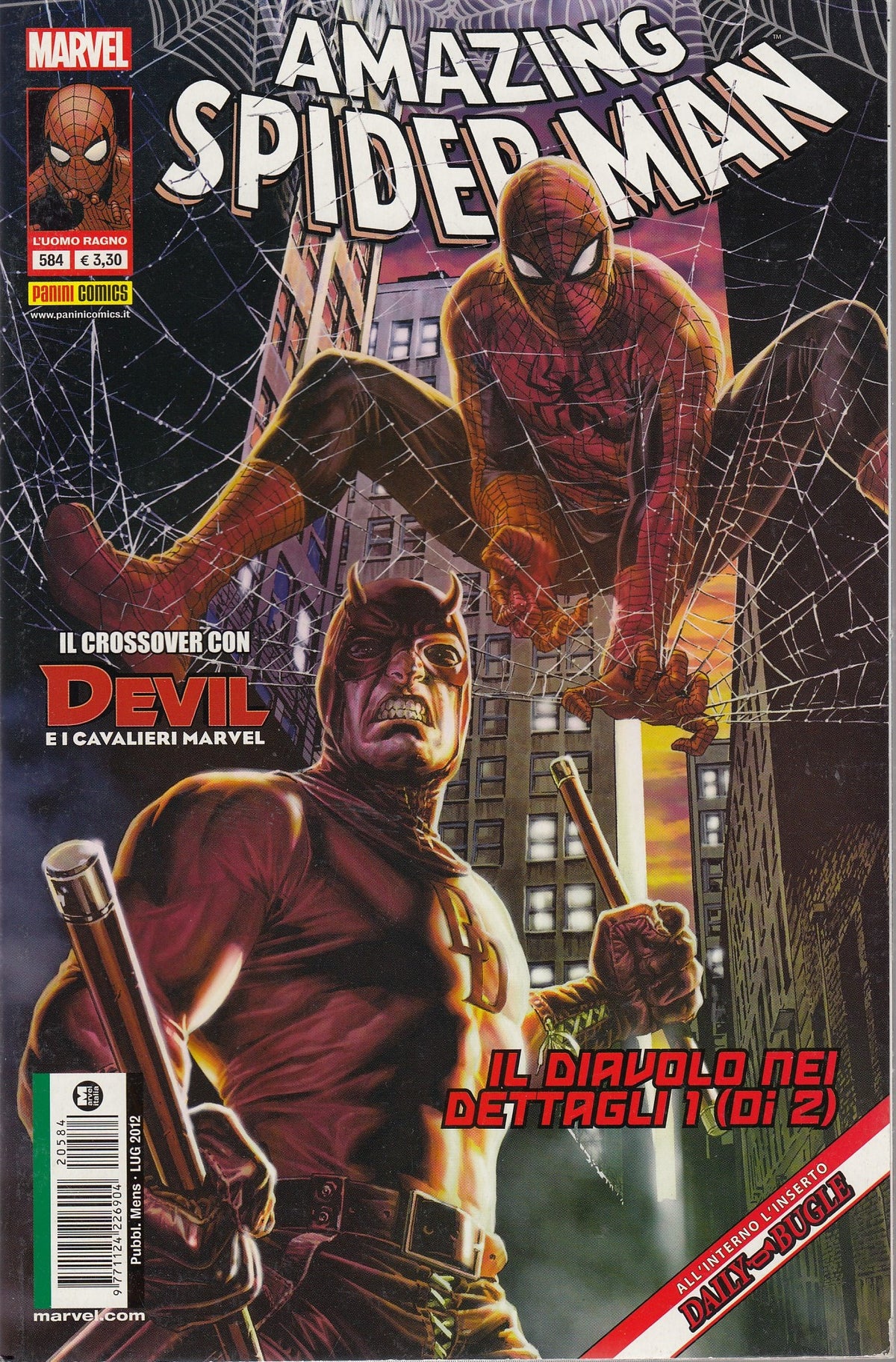 L'uomo ragno Spider-man- Fascia 523/599- spillato- Panini- scegli il numero- C26