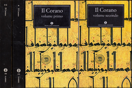 Il Corano 2 volumi - Mondadori Oscar Classici - XFS