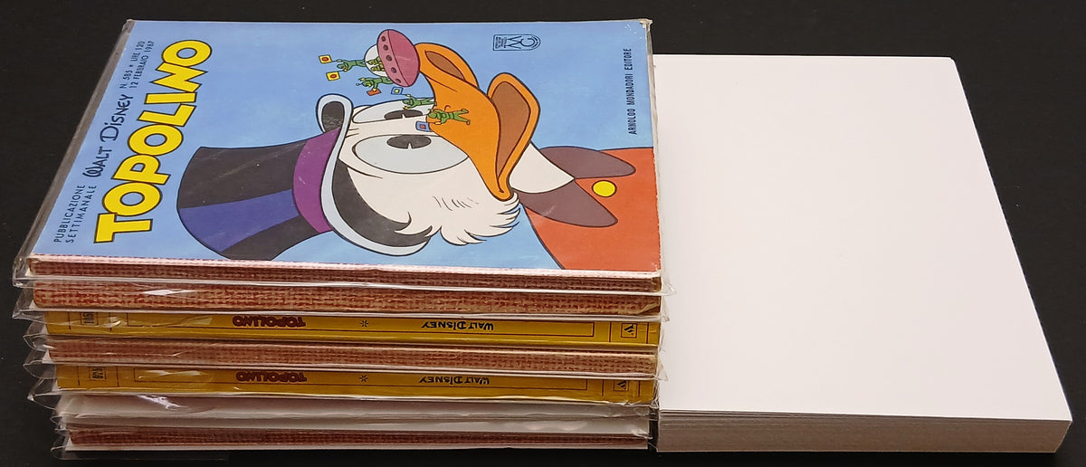 GGC- Cartoncini per fumetti - Acide Free - scegli quantita' e formato- V26