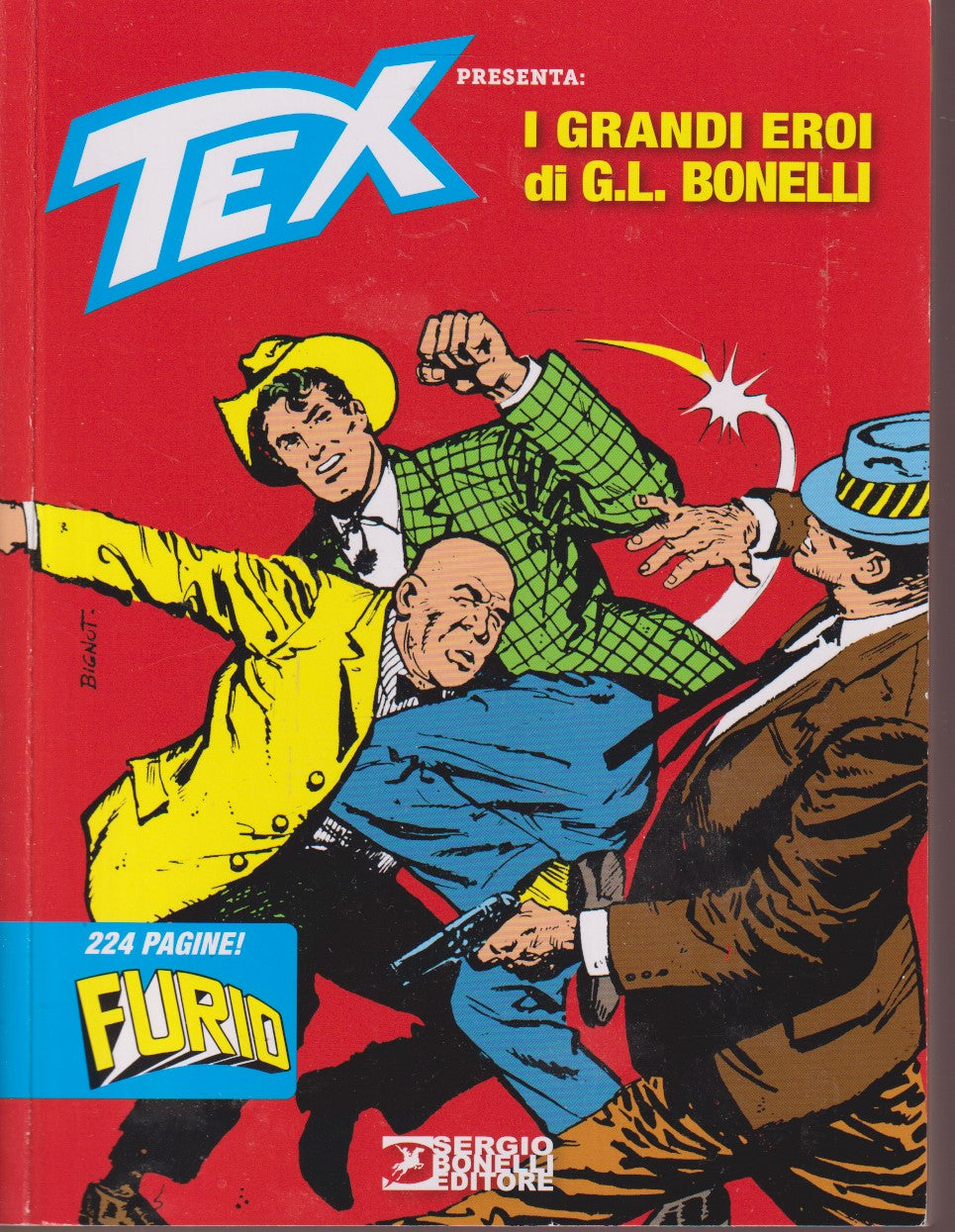 Tex presenta I Grandi Eroi di G.L. Bonelli n.10 Furio - H26