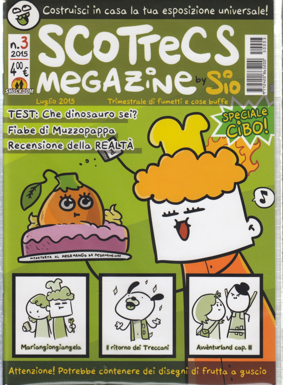 Scottecs Magazine n.3 - Sio - Shockdom - 1a ed. - L26