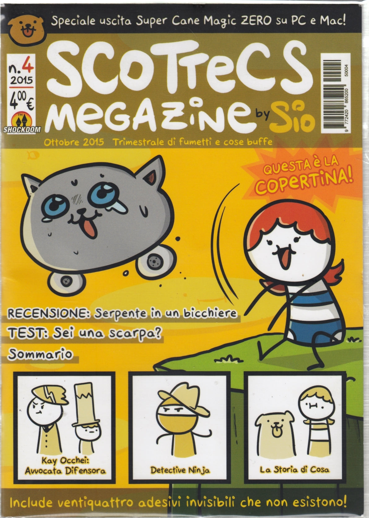 Scottecs Magazine n.4 - Sio - Shockdom - 1a ed. - L26