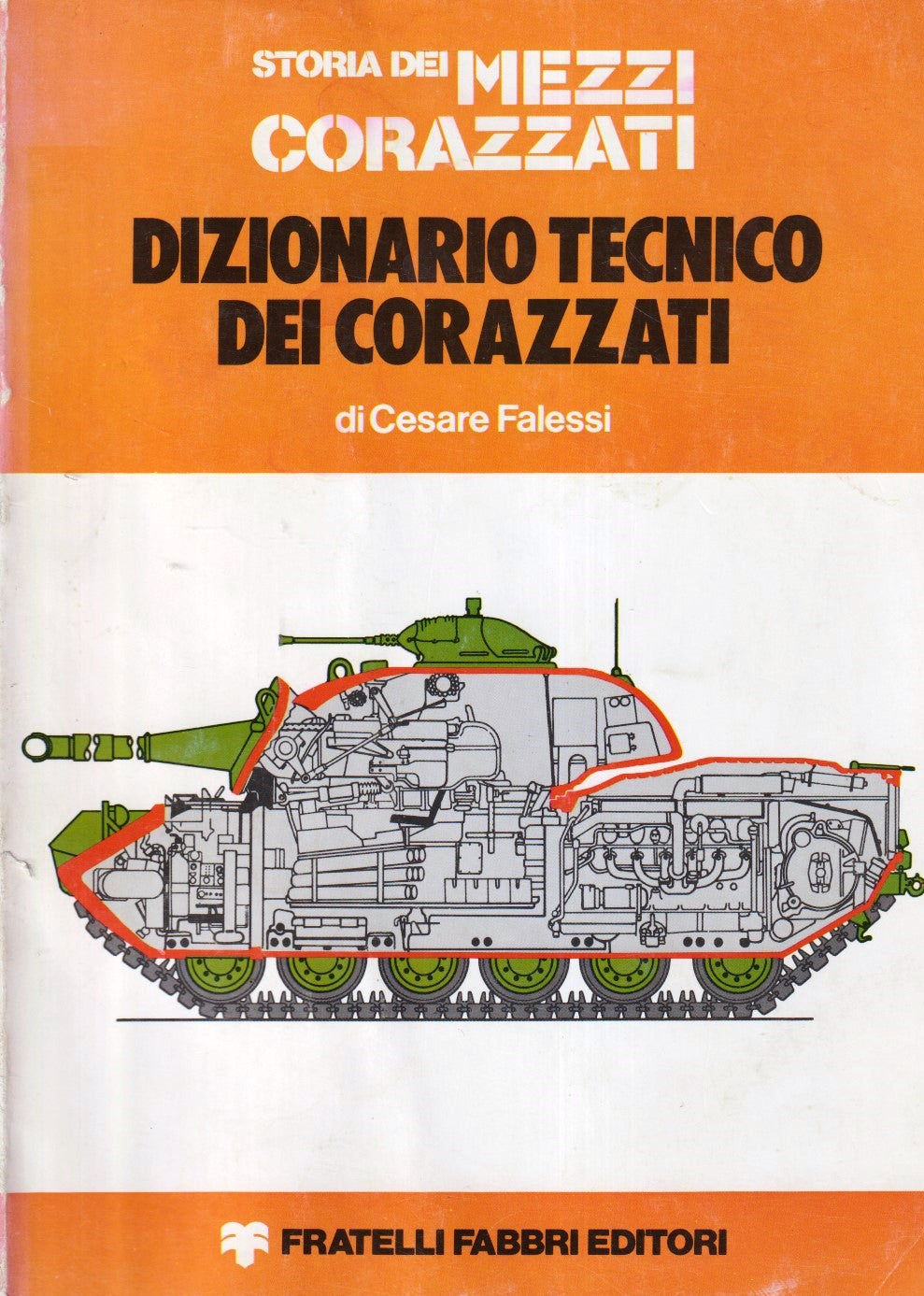 Storia dei mezzi corazzati Dizionario tecnico - Cesare Falessi - Fabbri- YFS469