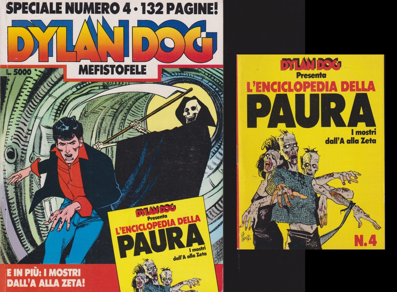 Dylan Dog speciale n.4 completo di albetto - Bonelli - 1a ed. - L26