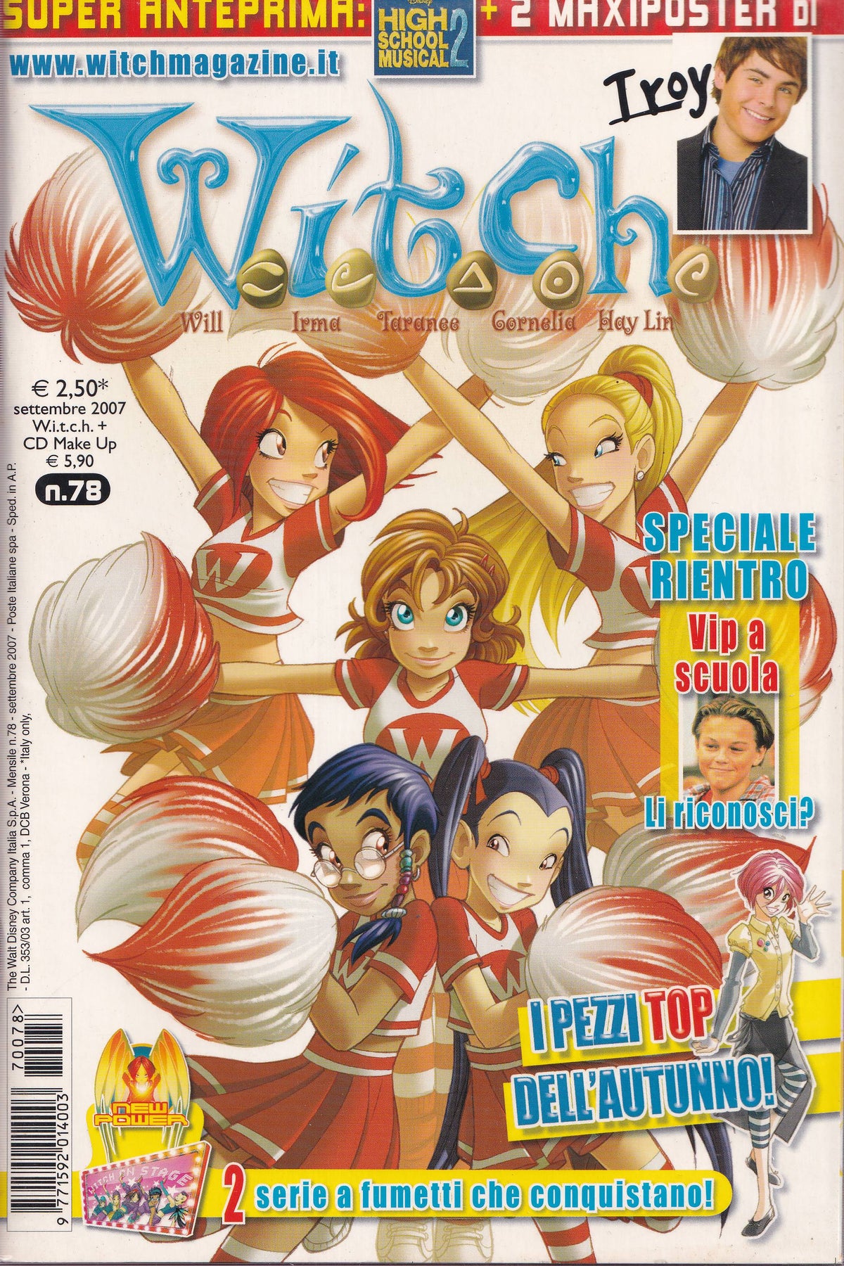 WITCH / W.I.T.C.H. Magazine - Walt Disney - scegli il numero