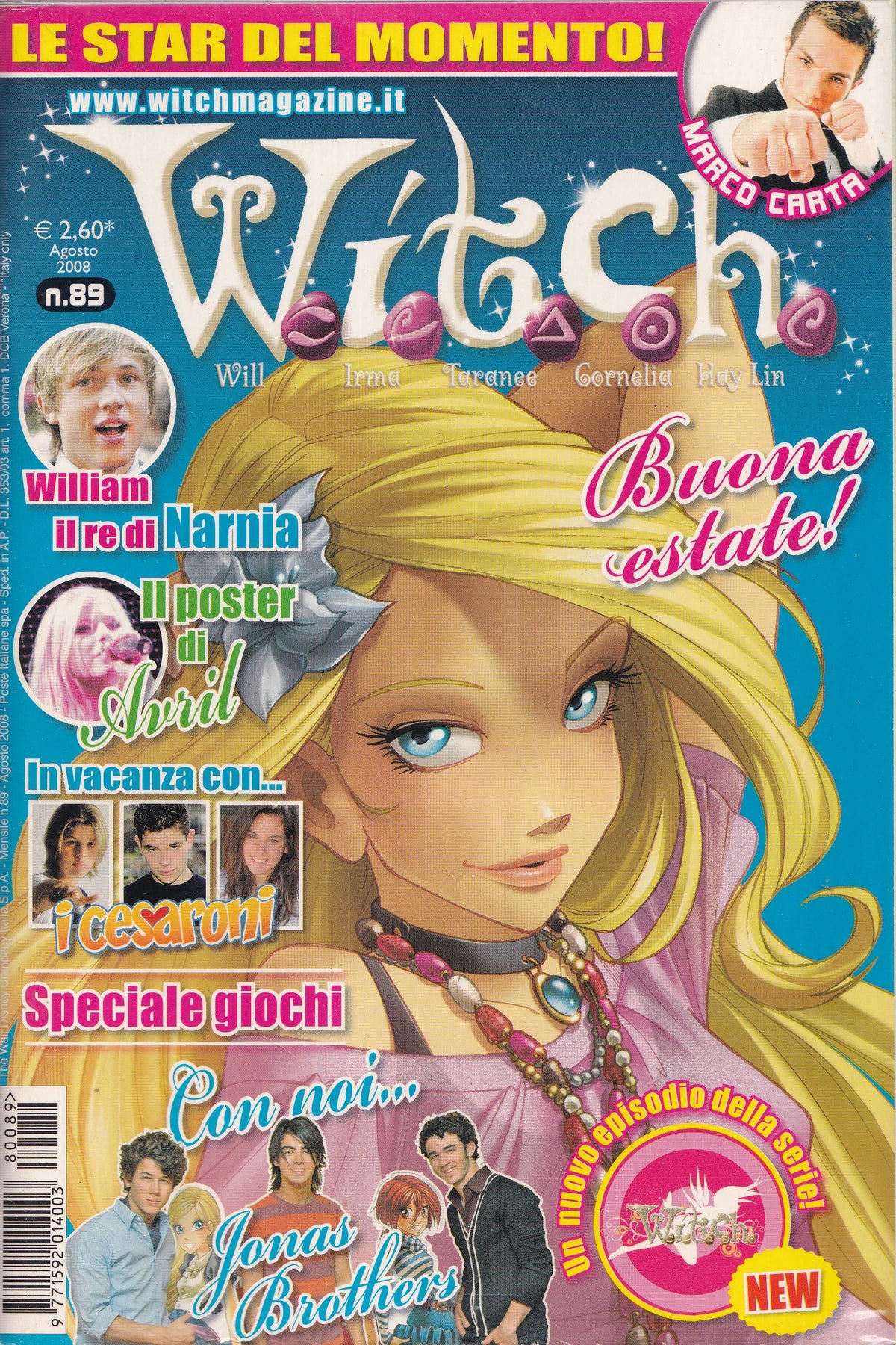 WITCH / W.I.T.C.H. Magazine - Walt Disney - scegli il numero