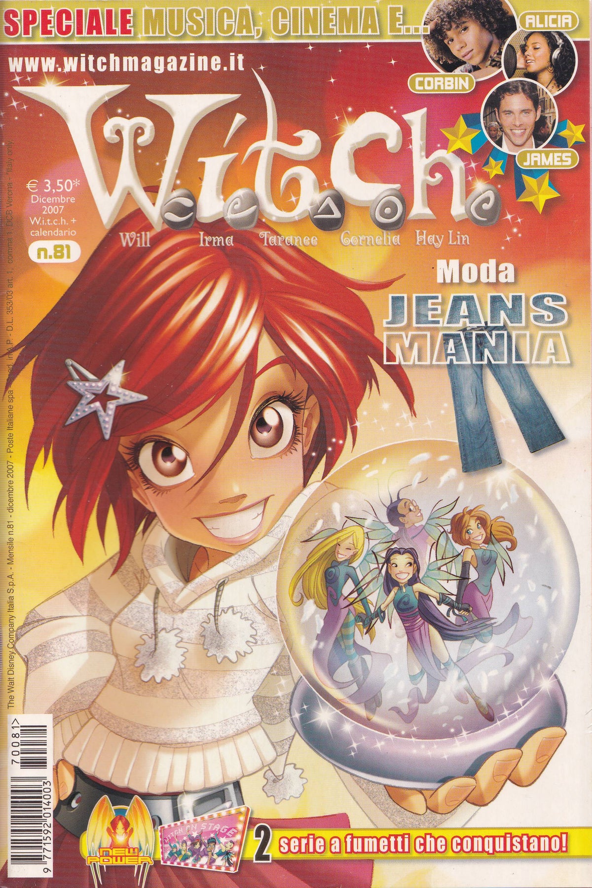 WITCH / W.I.T.C.H. Magazine - Walt Disney - scegli il numero