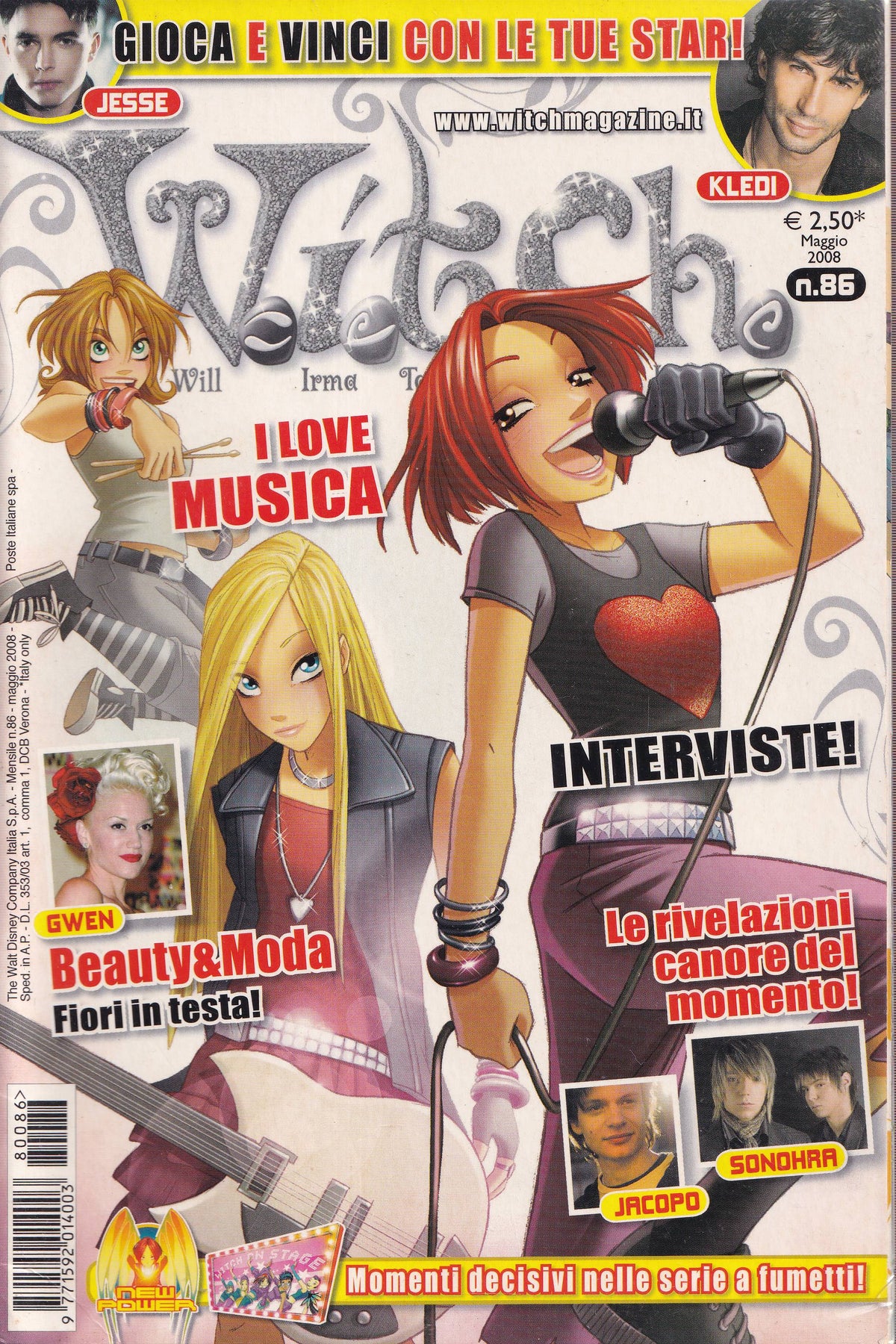 WITCH / W.I.T.C.H. Magazine - Walt Disney - scegli il numero