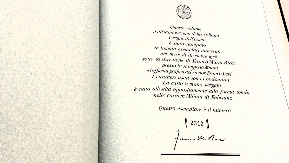 Le citta' dell'amore- FMR I segni dell'uomo- 1a ed. numerata- cofanetto- XFS