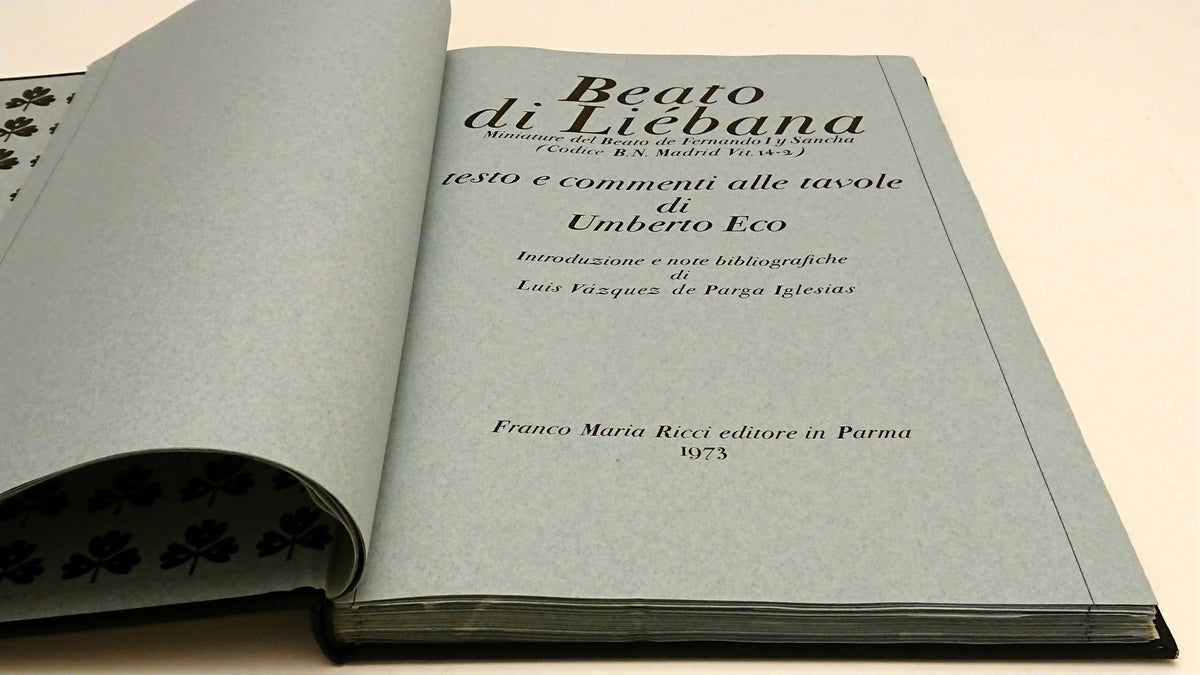Beato di Liebana- U. Eco- FMR I segni dell'uomo- 1a ed. numerata- cofanetto- XFS
