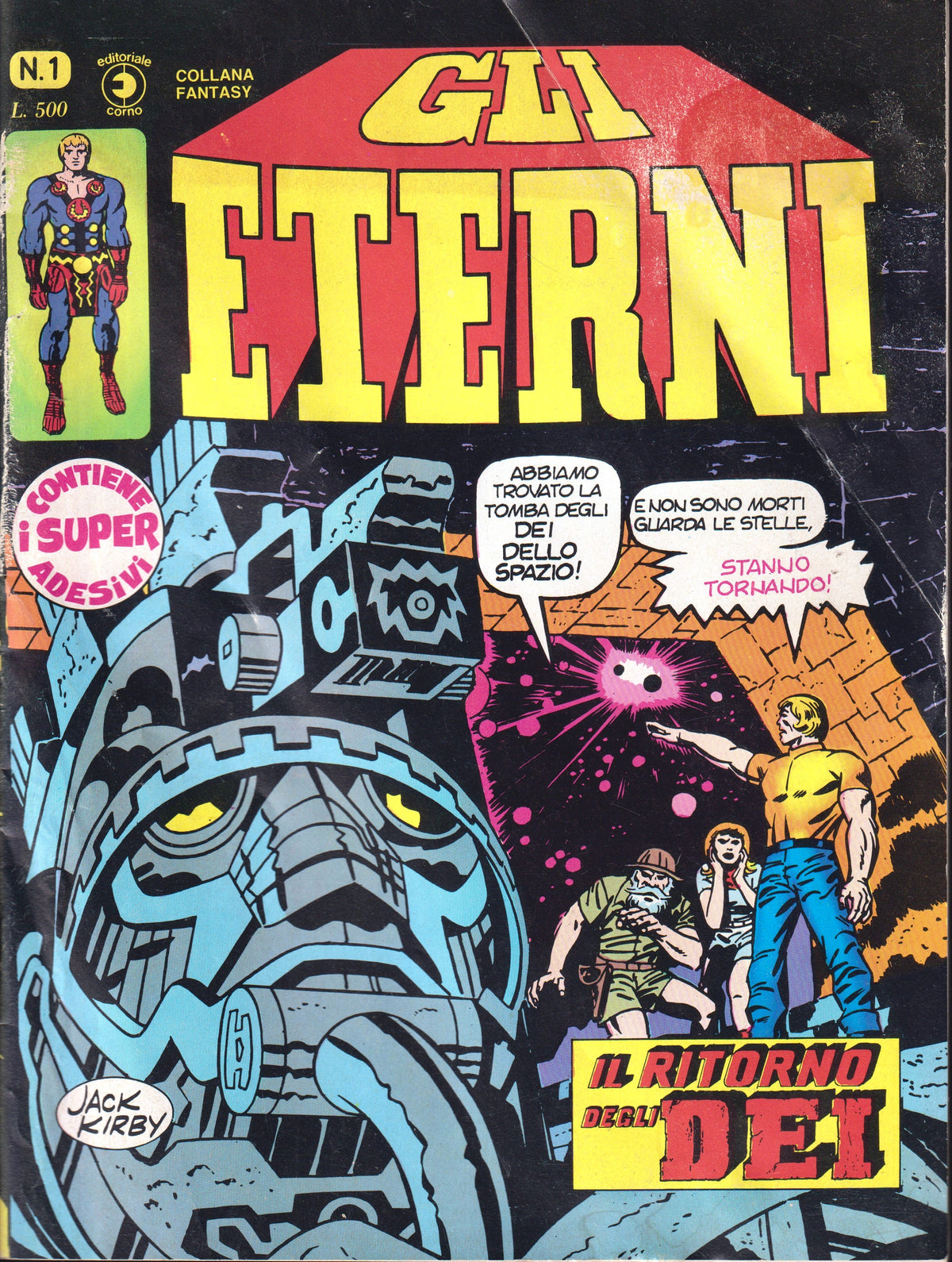 Gli Eterni n.1 - Corno Collana Fantasy - 1a ed. - M26