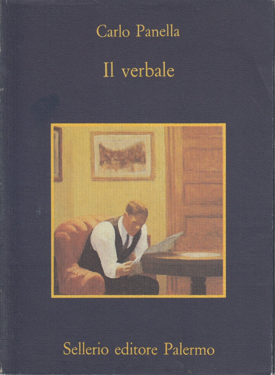 Il verbale - Carlo Pannella - Sellerio La memoria - 1a ed. - XFS