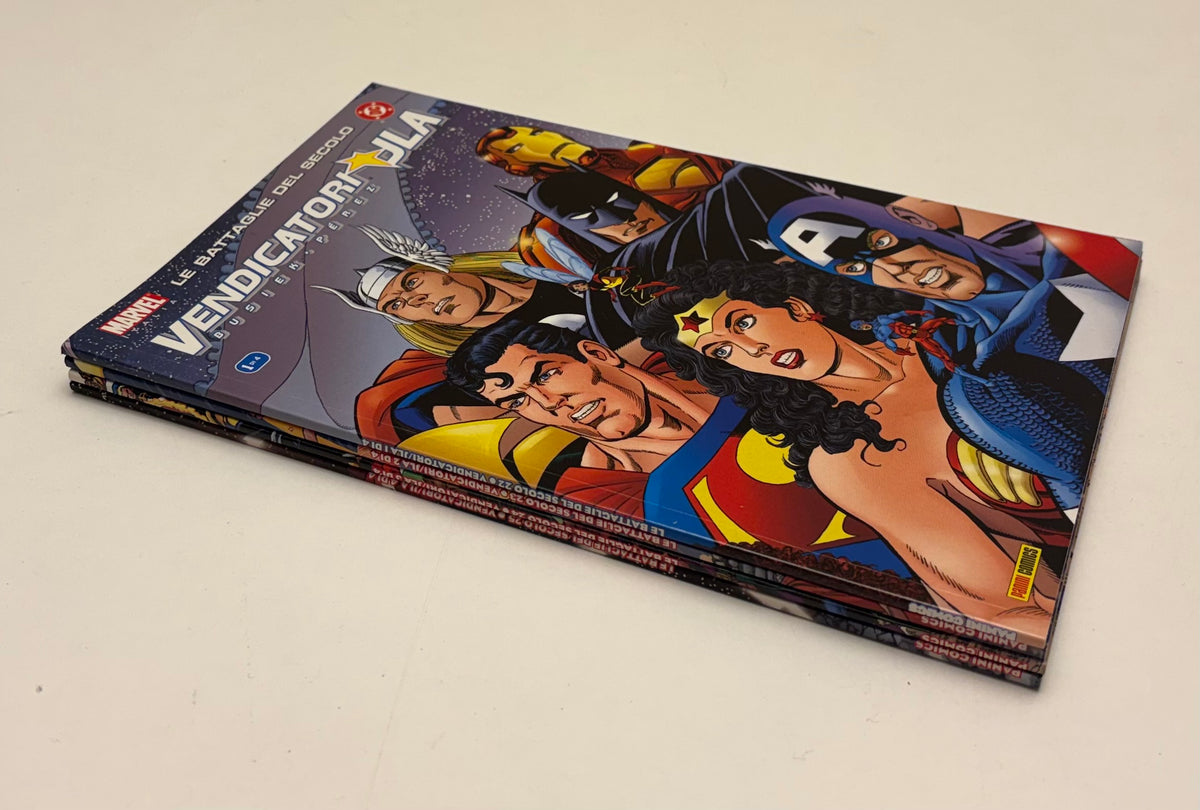 Vendicatori/JLA 1/4 completa - Busiek Perez - Panini - M26