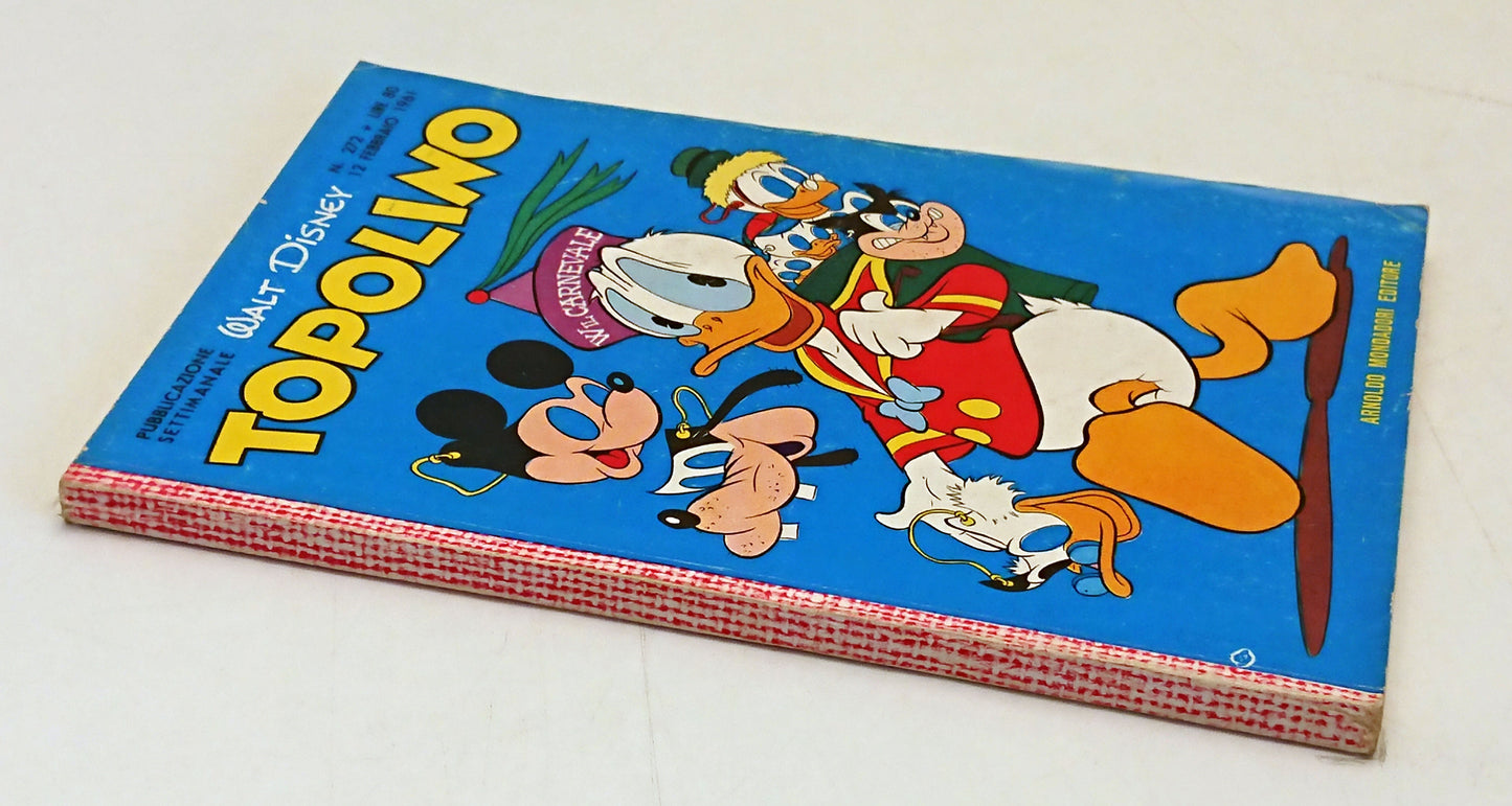 Topolino n.272 completo di bollino mancano figurine - Disney Mondadori - F26