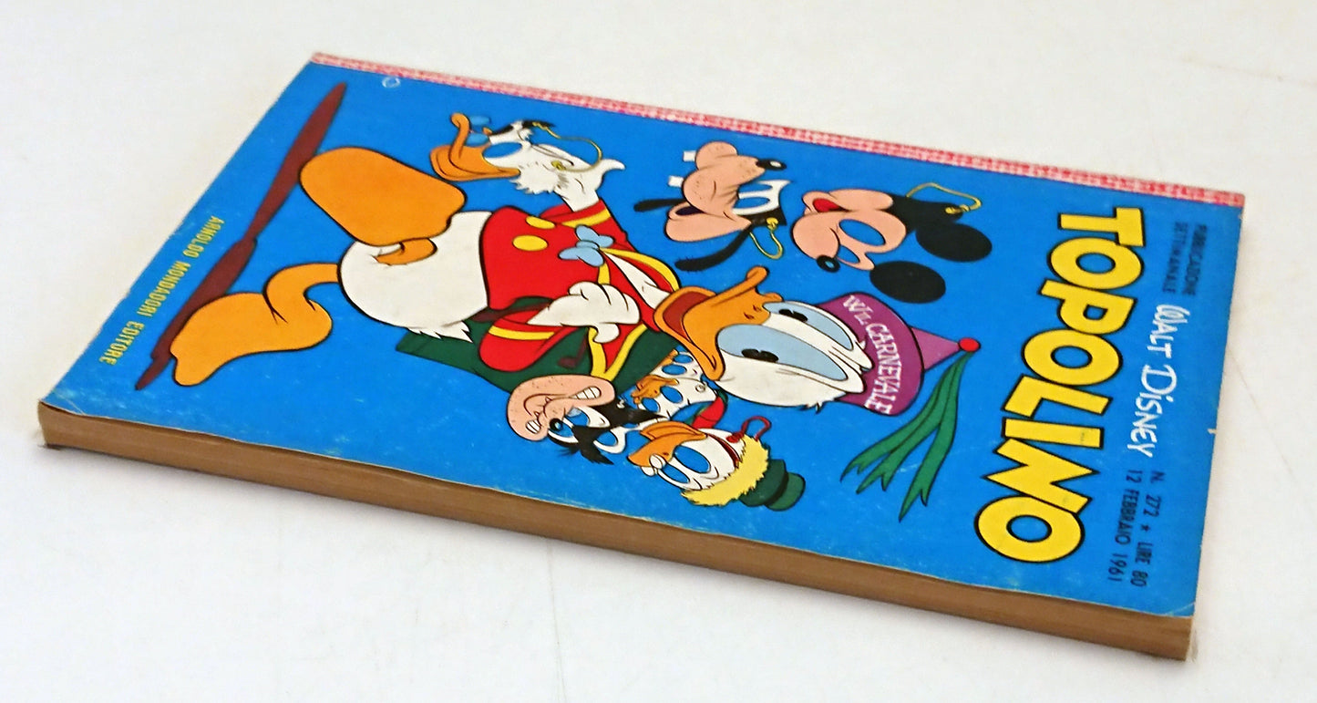 Topolino n.272 completo di bollino mancano figurine - Disney Mondadori - F26