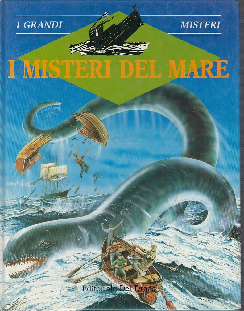LZ- I GRANDI MISTERI MISTERI DEL MARE - BEN WILSON- DEL DRAGO--- 1988- C- YFS682