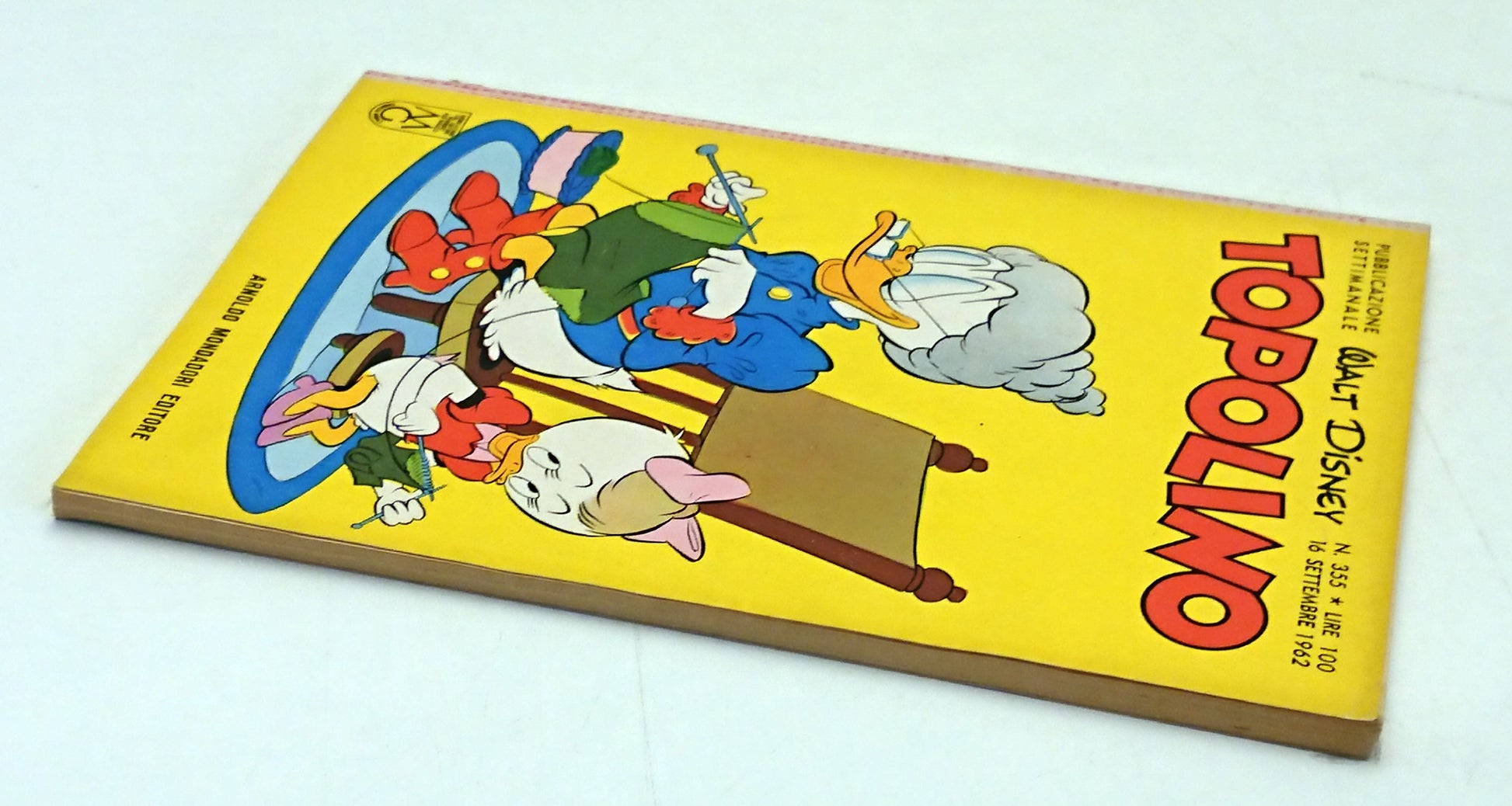 Topolino n.355 completo di bollino cedola e figurine - Disney Mondadori - F26