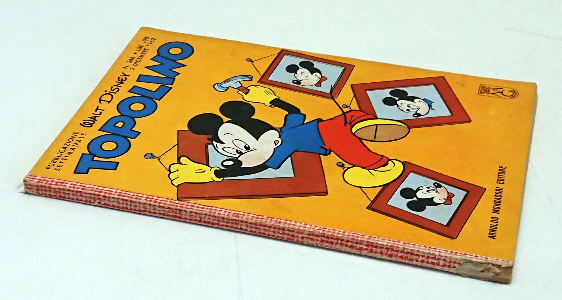 Topolino n.366 mancano bollino e figurine - Disney Mondadori - F26