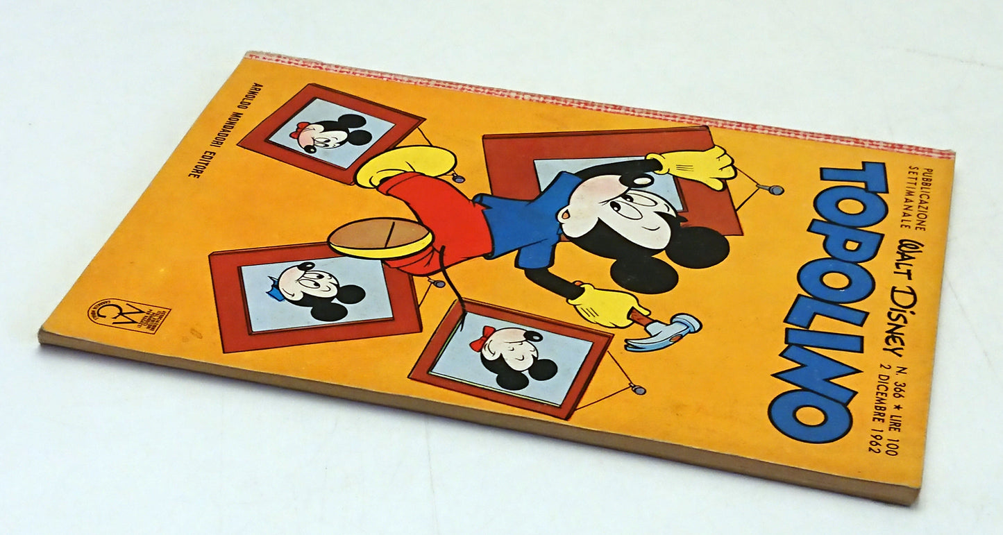Topolino n.366 mancano bollino e figurine - Disney Mondadori - F26