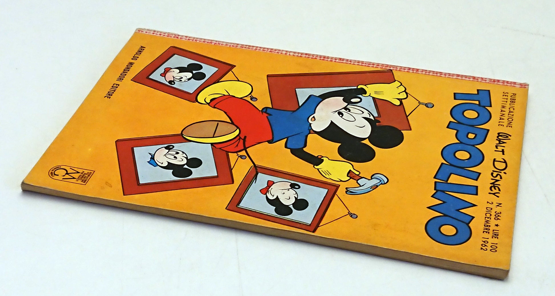 Topolino n.366 mancano bollino e figurine - Disney Mondadori - F26