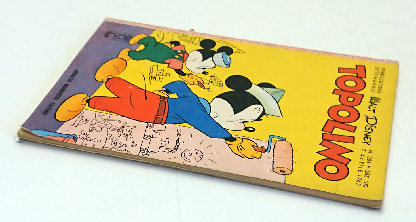 Topolino n.384 mancano bollino e figurine - Disney Mondadori - F26