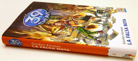 Le 39 chiavi 2 La falsa nota- Gordon Korman- Piemme Battello a vapore- 1a- ZFS92