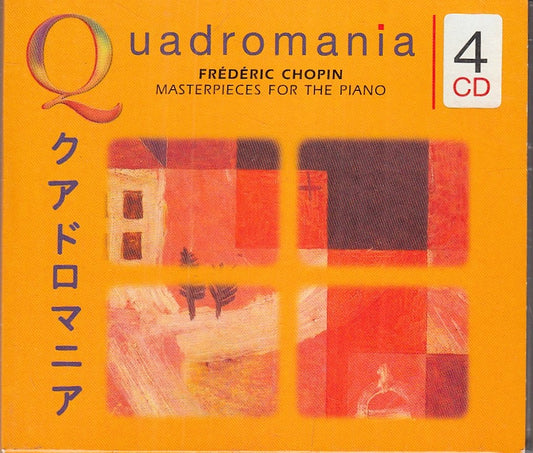 MCD- CD CHOPIN MASTERPIECES FOR THE PIANO QUADROMANIA MEMBRAN BOX 4 CD - ZCD5