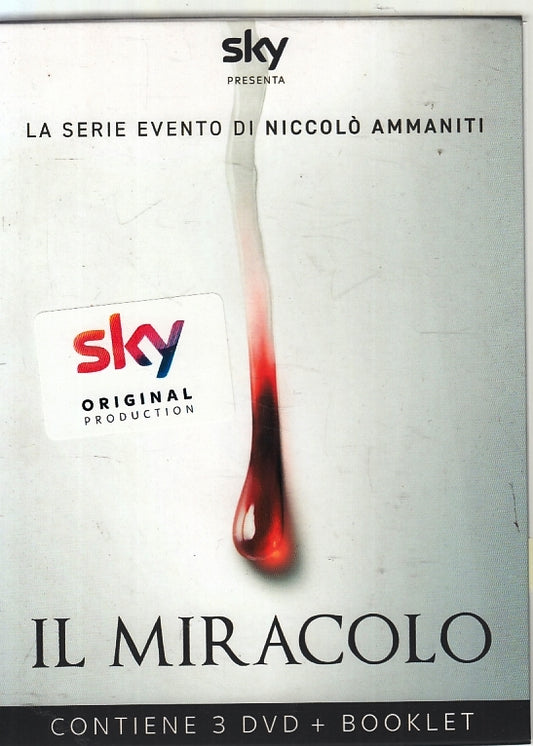 LN- SKY PRESENTA SERIE EVENTO NICCOLO' AMMANITI IL MIRACOLO 3 DVD + LIBRO-ZFS104