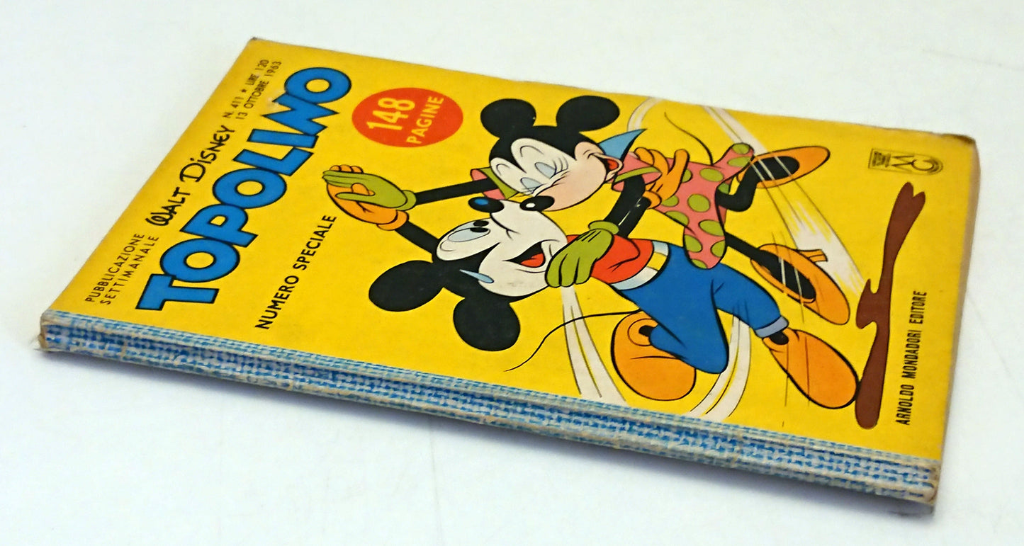 Topolino n.411 completo di bollini - Disney Mondadori - F26