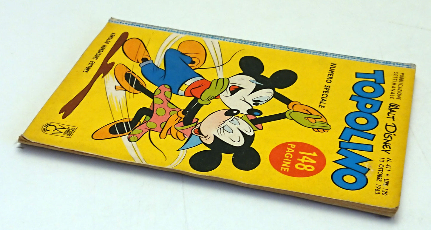Topolino n.411 completo di bollini - Disney Mondadori - F26