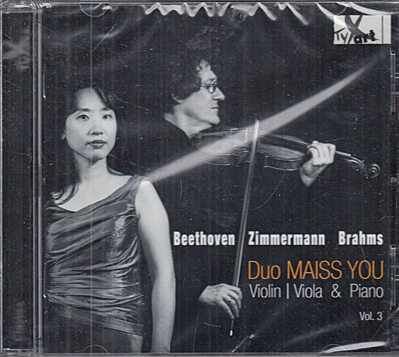 MCD- CD BEETHOVEN ZIMMERMANN BRAHMS DUO MAISS YOU VOL. 3 TYXART - ZCD5