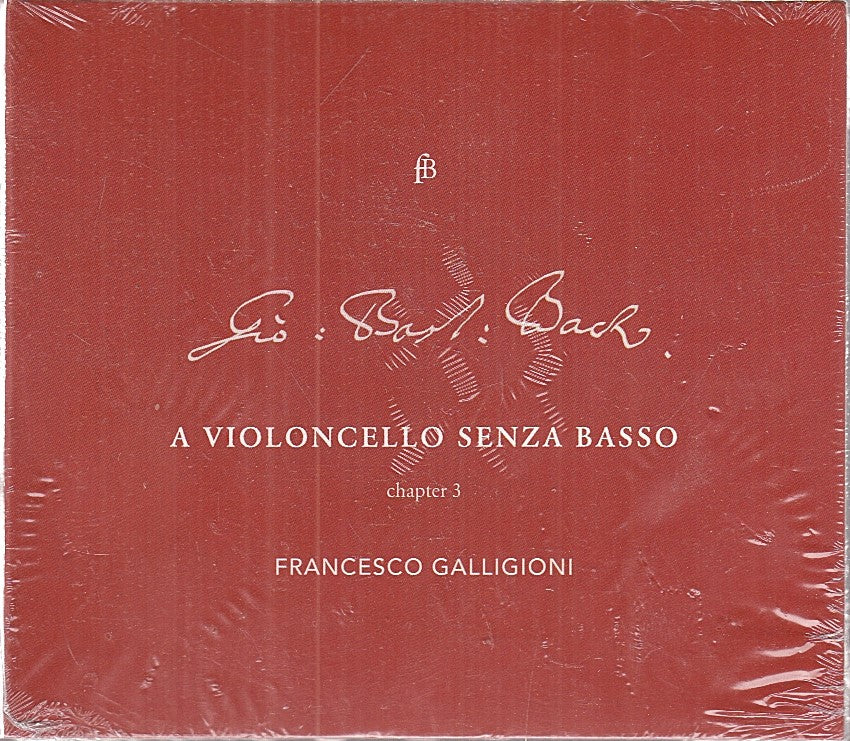 MCD- CD BACH CHAPTER 3 FRANCESCO GALLIGIONI FRA BERNARDO BLISTER - ZCD11
