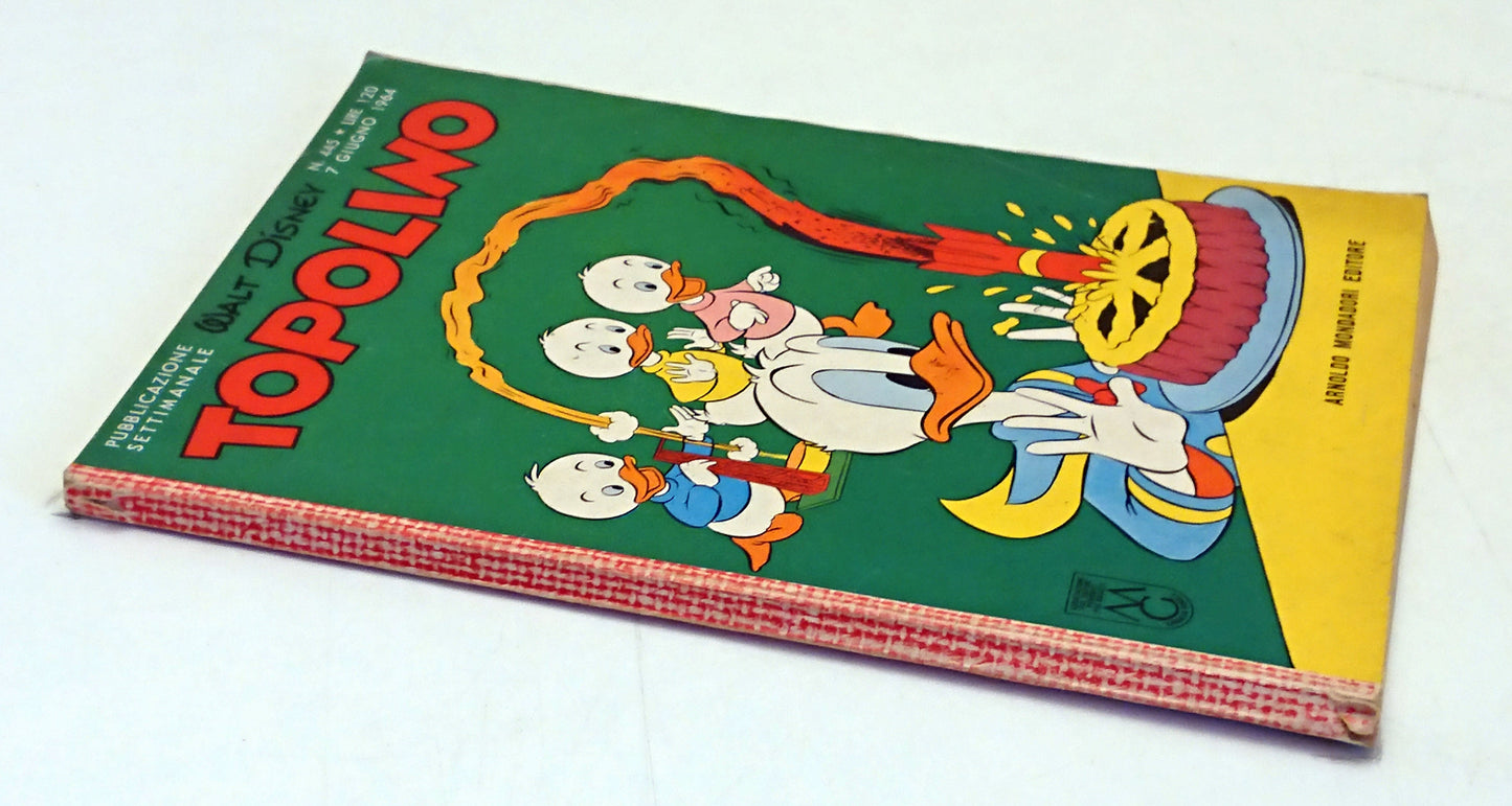 Topolino n.445 completo di bollini - Disney Mondadori - F26