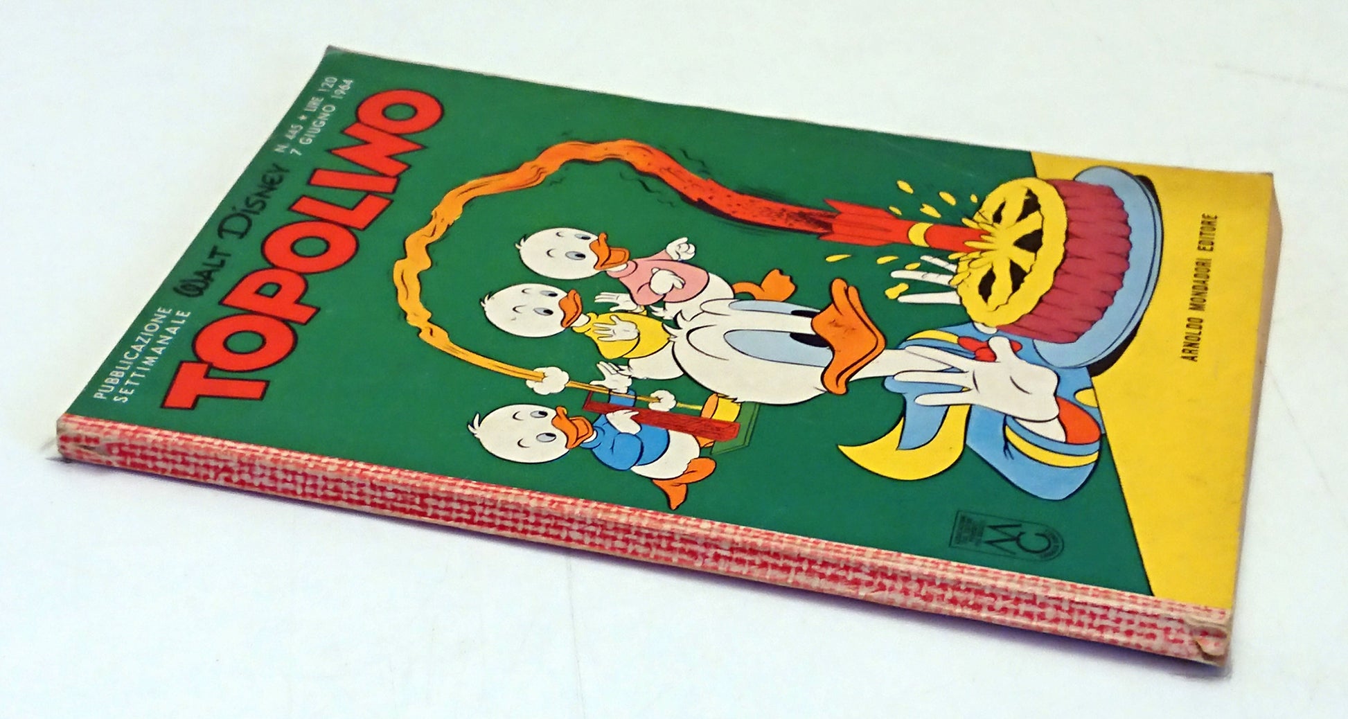 Topolino n.445 completo di bollini - Disney Mondadori - F26