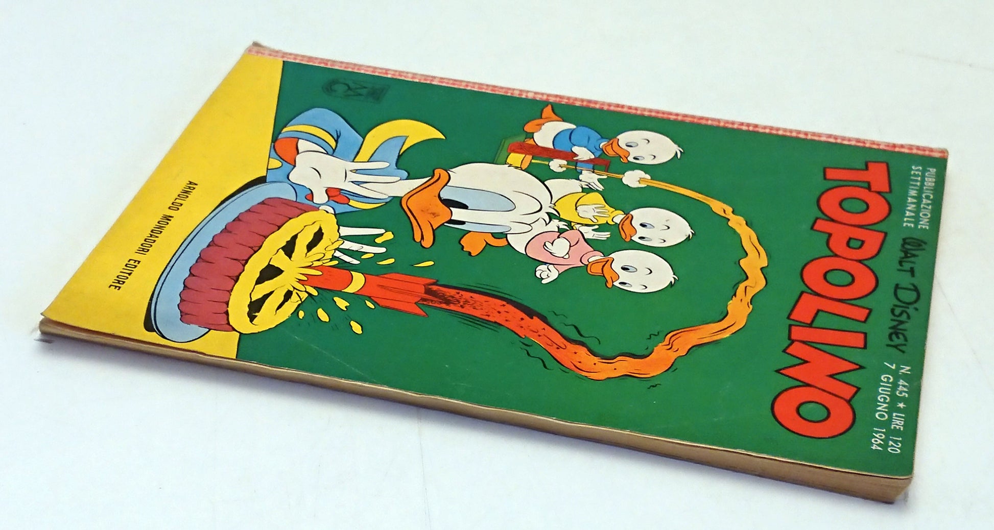 Topolino n.445 completo di bollini - Disney Mondadori - F26
